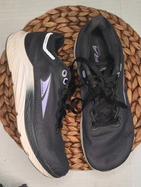 Altra Women's Black with Lavender Accent Running Shoes